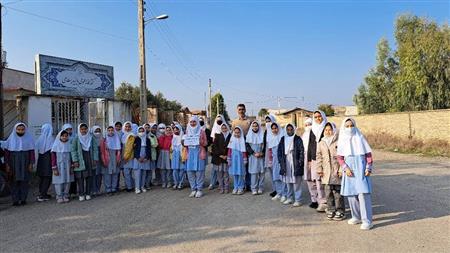 بازدید دانش آموزان کلاس پنجم دبستان دخترانه فیضیه